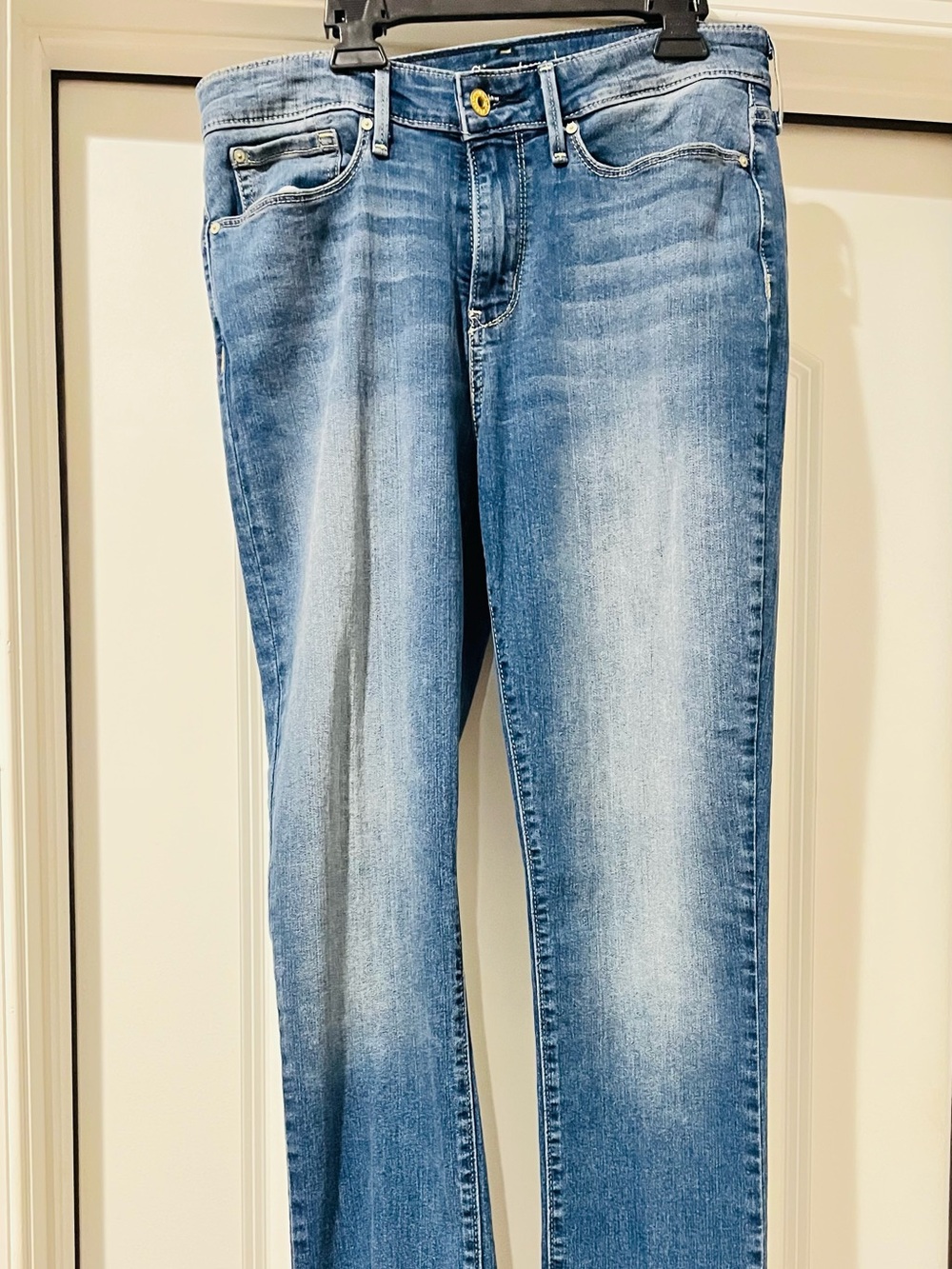 Levi's Slim Straight  Blue mineral washed Women's Jeans
